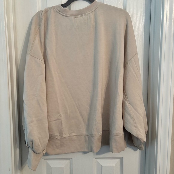 Judith March Beige Jeweled Beaded Grinch Christmas Sweatshirt - Large - Picture 4 of 5